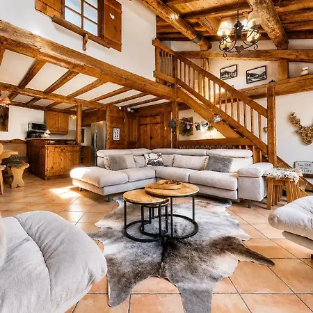 Close To Slopes Authentic Renovated Barn 12 People Villa La Plagne